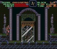 une photo d'Ã©cran de Super Castlevania 4 sur Nintendo Super Nes